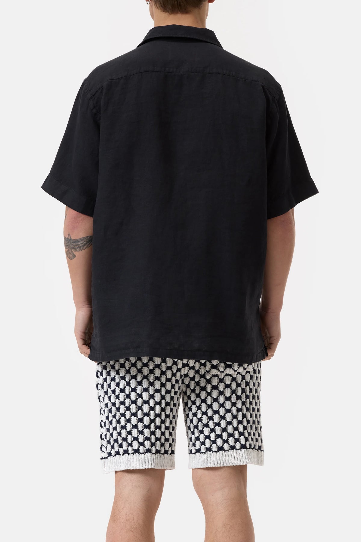Closed Linen Shirt Black – productbeeld 3