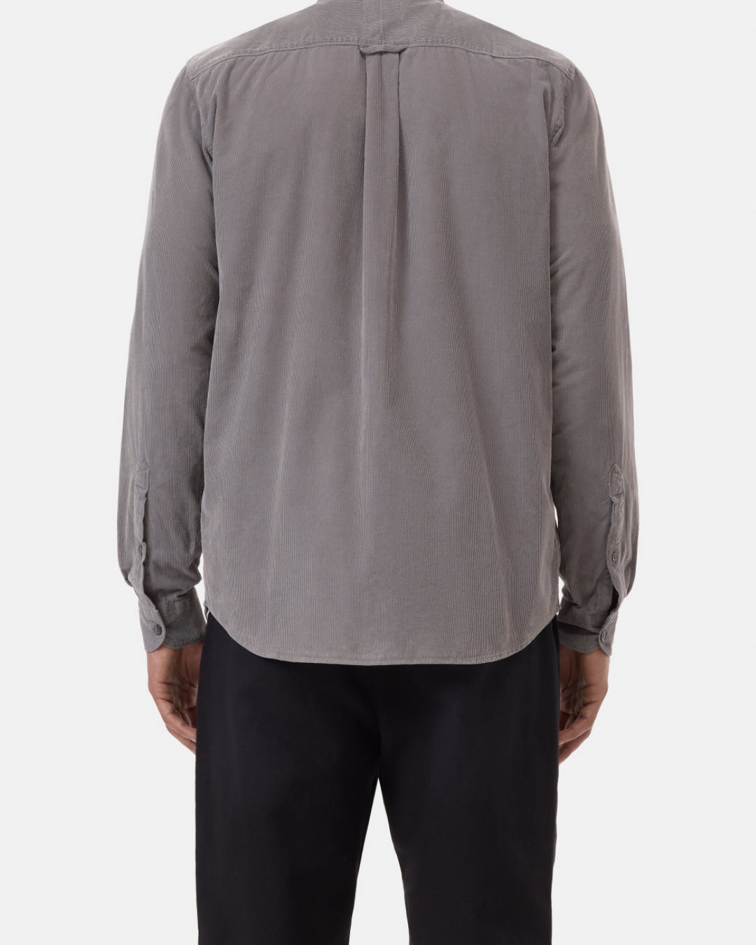 Closed Led Grey Fine Corduroy Shirt – productbeeld 3