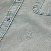 CLOSED Formal Denim Shirt Light Blue – productbeeld 3