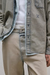 CLOSED Formal Denim Shirt Light Blue – productbeeld 4