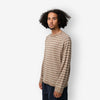 Closed Breton Striped Linen Jumper Light Brown White – productbeeld 4