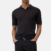 Closed Knitted Polo Black – productbeeld 5