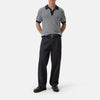 Closed Linen Blend Polo Smoky Blue – productbeeld 3
