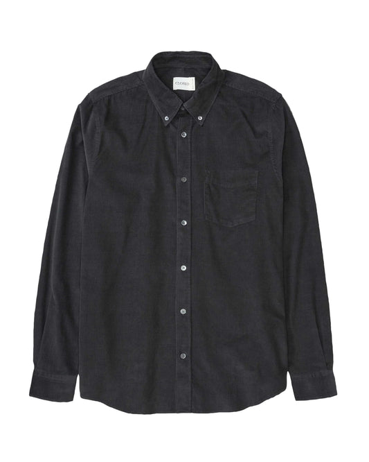 button down corrduroy shirt van Closed bij Checkpoint