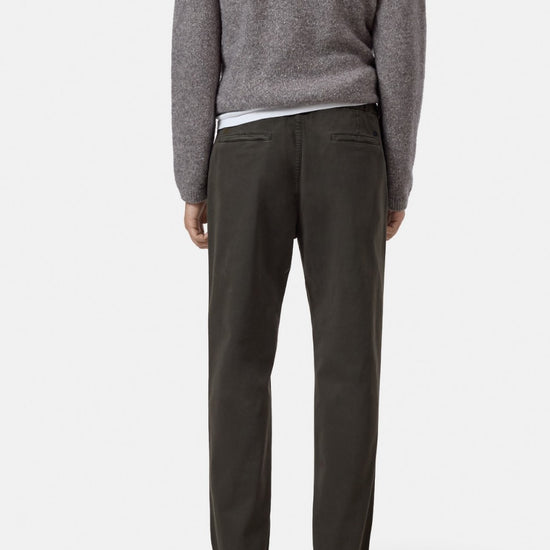 Closed Vigo Tapered Cotton Broek Dark Olive Green productfoto 3
