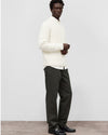 Closed Vigo Tapered Cotton Broek Dark Olive Green productfoto 5