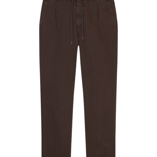 Closed Vigo Tapered Cotton Broek Espresso Brown productfoto 1