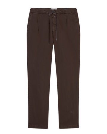Closed Vigo Tapered Cotton Broek Espresso Brown productfoto 1
