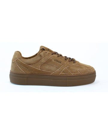 Copenhagen Studios Suede Brown Vintage Sneaker – vooraanzicht