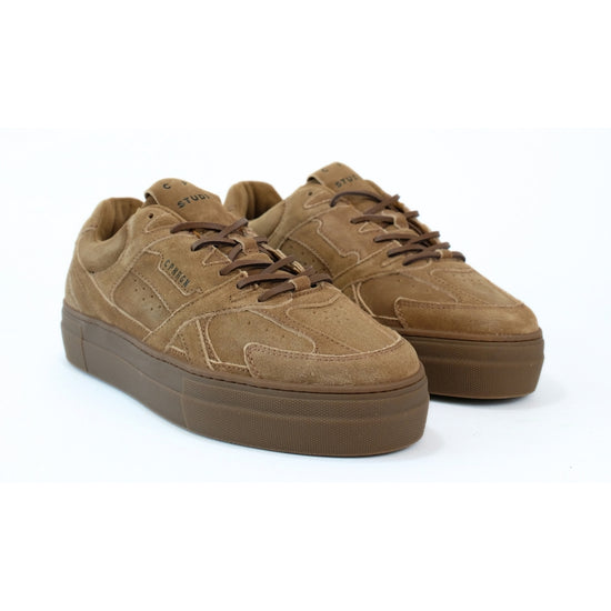 Copenhagen Studios Suede Brown Vintage Sneaker – productbeeld 2