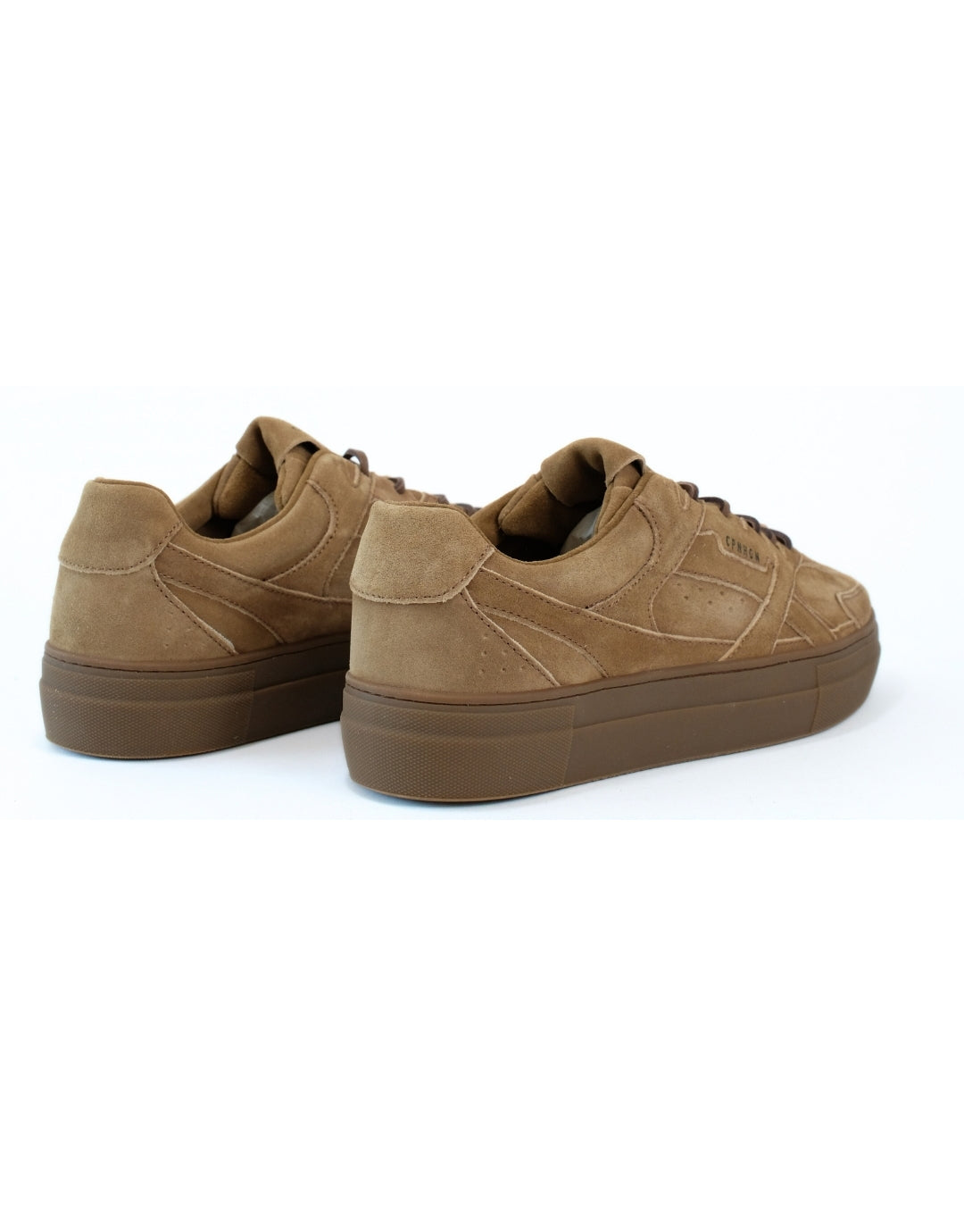 Copenhagen Studios Suede Brown Vintage Sneaker – productbeeld 3