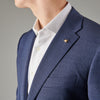CORNELIANI Mid Blu Vichy Structured – productbeeld 2