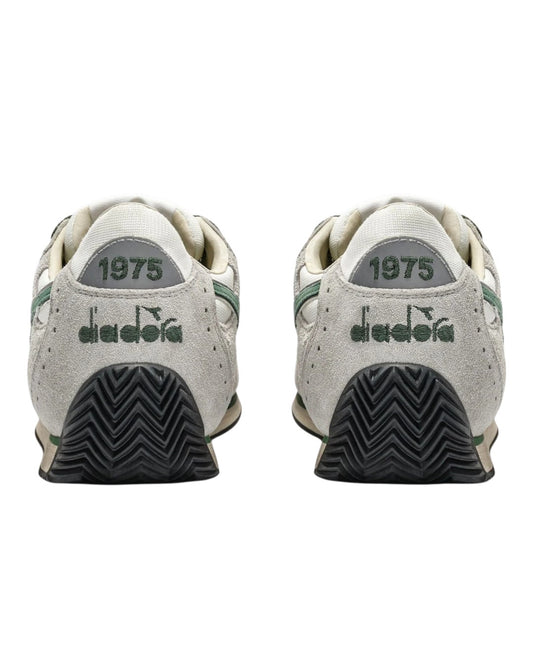Diadora Heritage Equipe Revenge Used Sneaker – White Grey Limestone