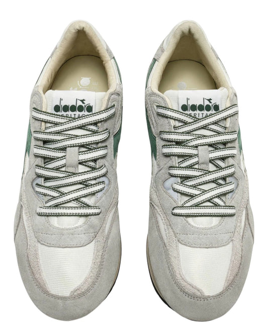 White Grey Limestone Equipe Revenge used Sneaker