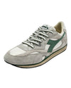 Diadora Heritage Equipe Revenge Used Sneaker – White Grey Limestone