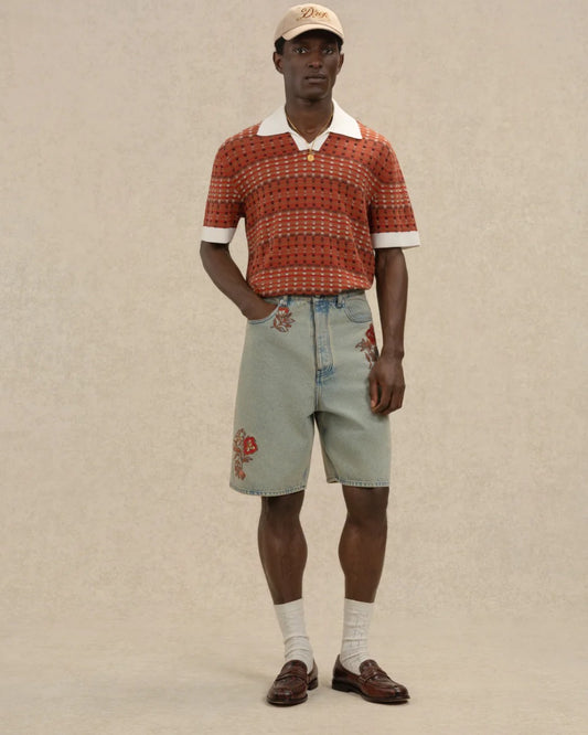 Le Polo Maille Coogie Dark Red