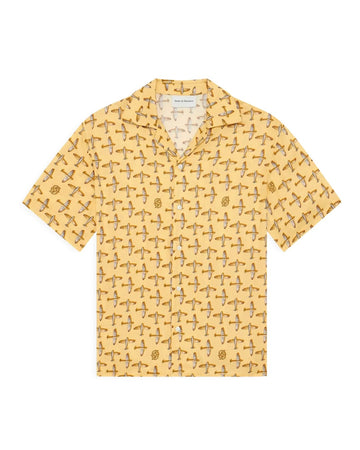 Drôle de Monsieur Yellow Skyline Shirt