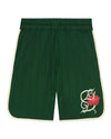 Le Short D Hibiscus Dark Green