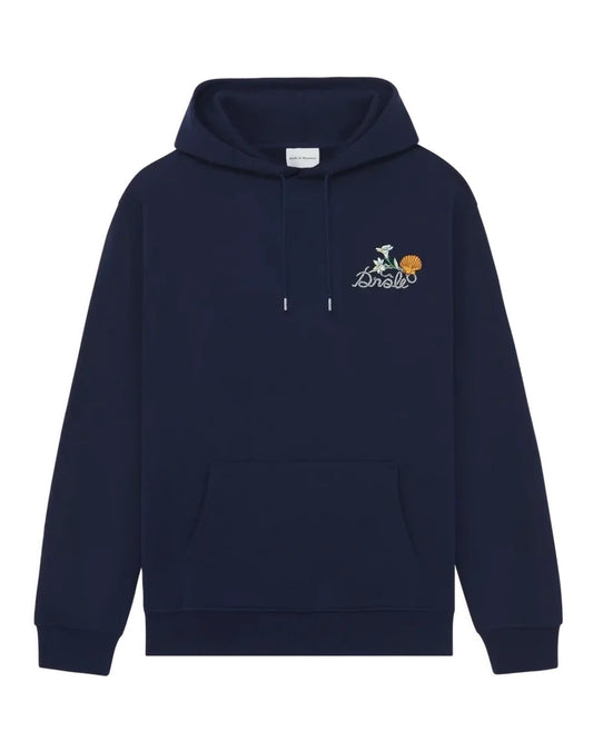 Le Hoodie Shell Navy