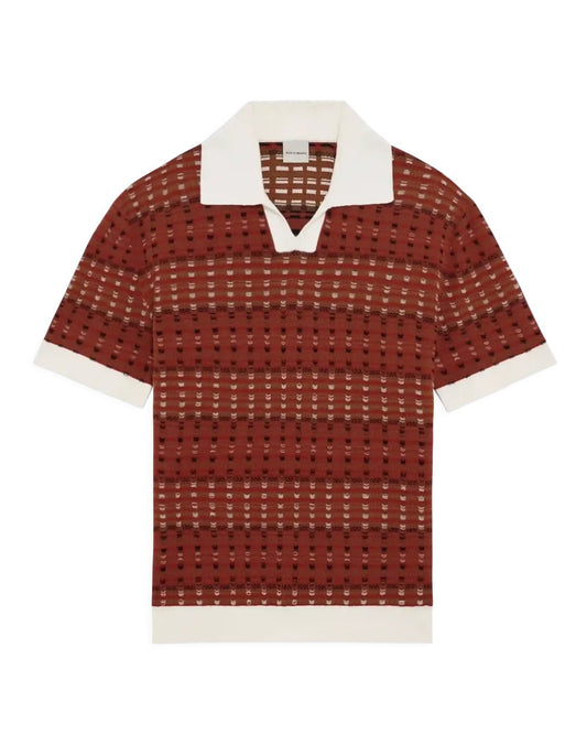 Le Polo Maille Coogie Dark Red