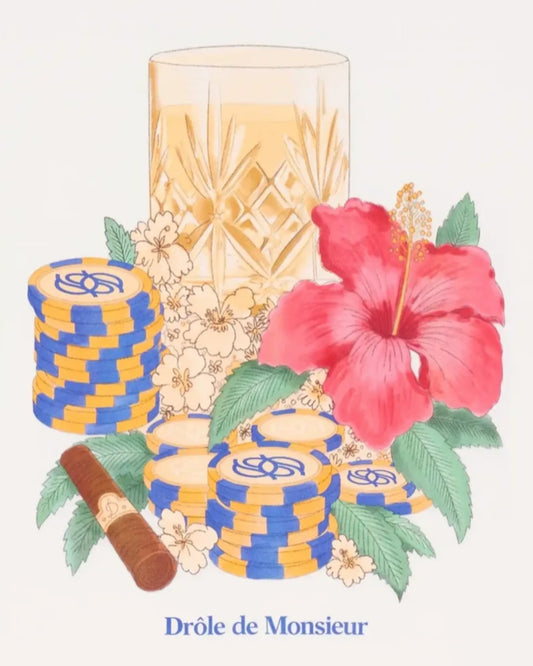 Le T-shirt Hibiscus Club Off White