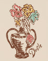 Drôle de Monsieur Le T-shirt Vase Havana Sand