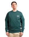 Drôle de Monsieur Dark Green Slogan Sweatshirt