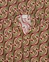 Drôle de Monsieur Chain Link Monogram Shirt Kaki productfoto 4