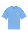 Drôle de Monsieur Esquisse Slogan T-shirt Light Blue productfoto 2