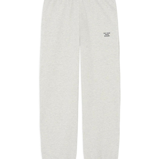 Drôle de Monsieur Slogan Fleece Joggers Grey bij Checkpoint Mol