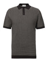 Dark Chocolate Triton Knitted Polo