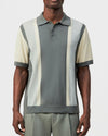 Green Tamian Knitted Cotton Polo