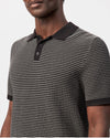 Dark Chocolate Triton Knitted Polo