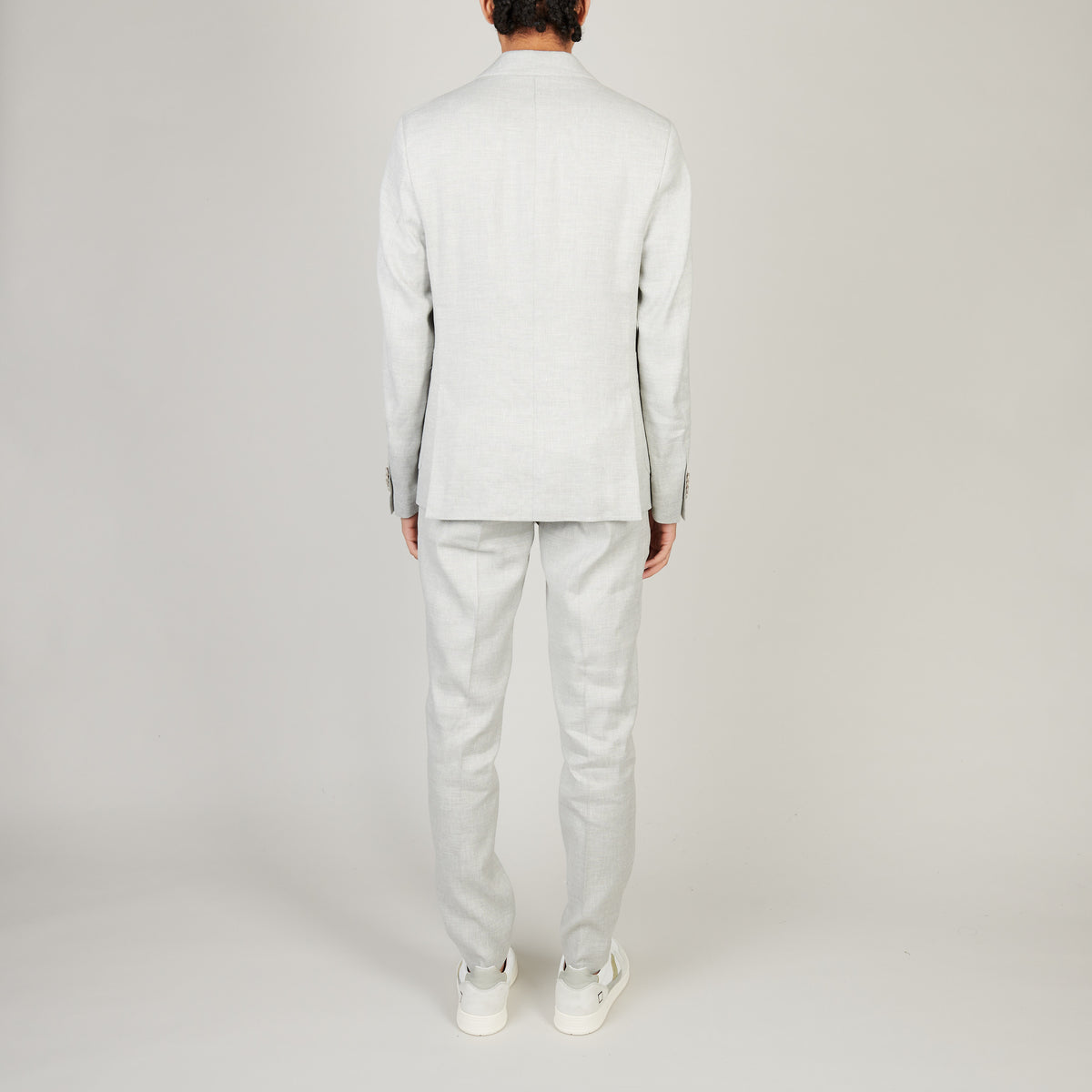 Drykorn Ajend Linen Trousers Beige Grey – productbeeld 6