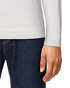 Drykorn Ecru Arwon Merino Wool Fitted Turtleneck Pullover – productbeeld 3