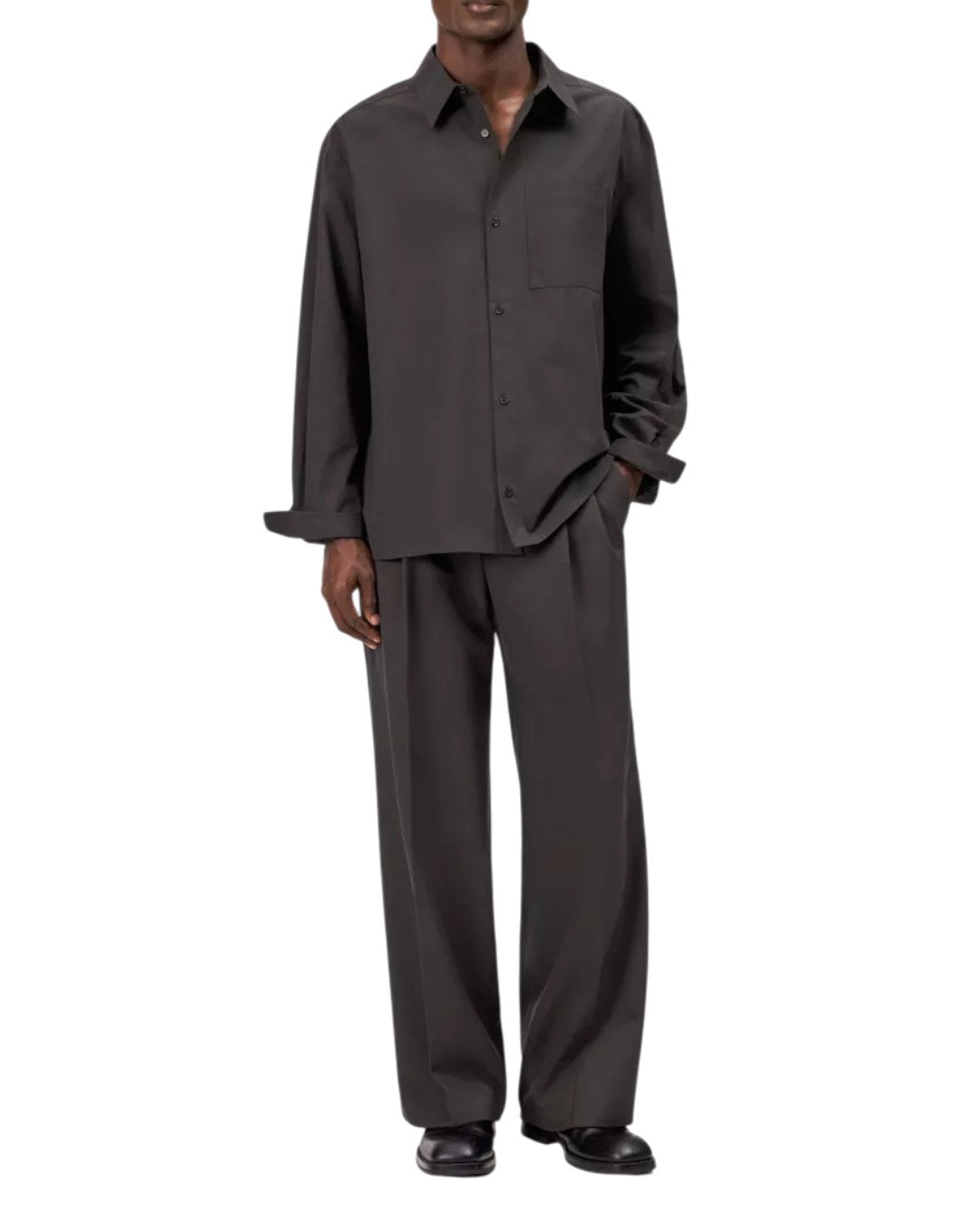 DRYKORN Baunt Cotton Shirt Brown productfoto 3