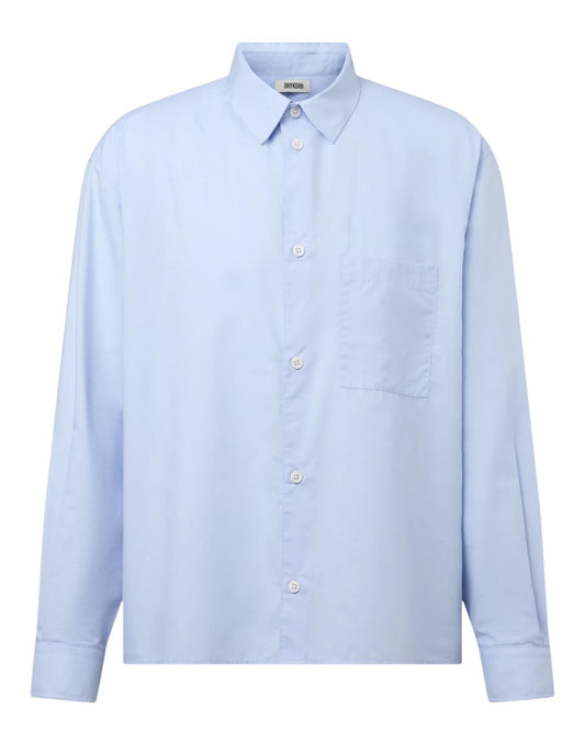 Drykorn Baunt Dry Cotton Shirt Blue - productfoto 1