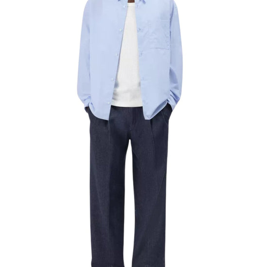 Drykorn Baunt Dry Cotton Shirt Blue - productfoto 3
