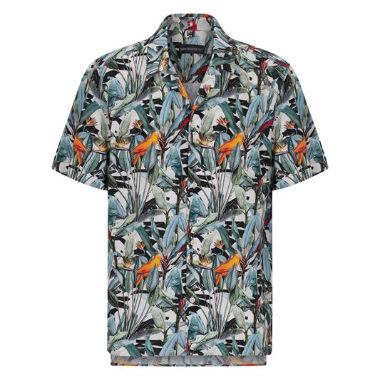Drykorn Bijan 2 hemd met jungleprint, productfoto vooraanzicht tweede opname