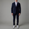 Drykorn Bilbao Drynamic Double-Breasted Blazer Navy – productbeeld 3