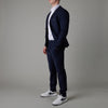 Drykorn Bilbao Drynamic Double-Breasted Blazer Navy – productbeeld 4