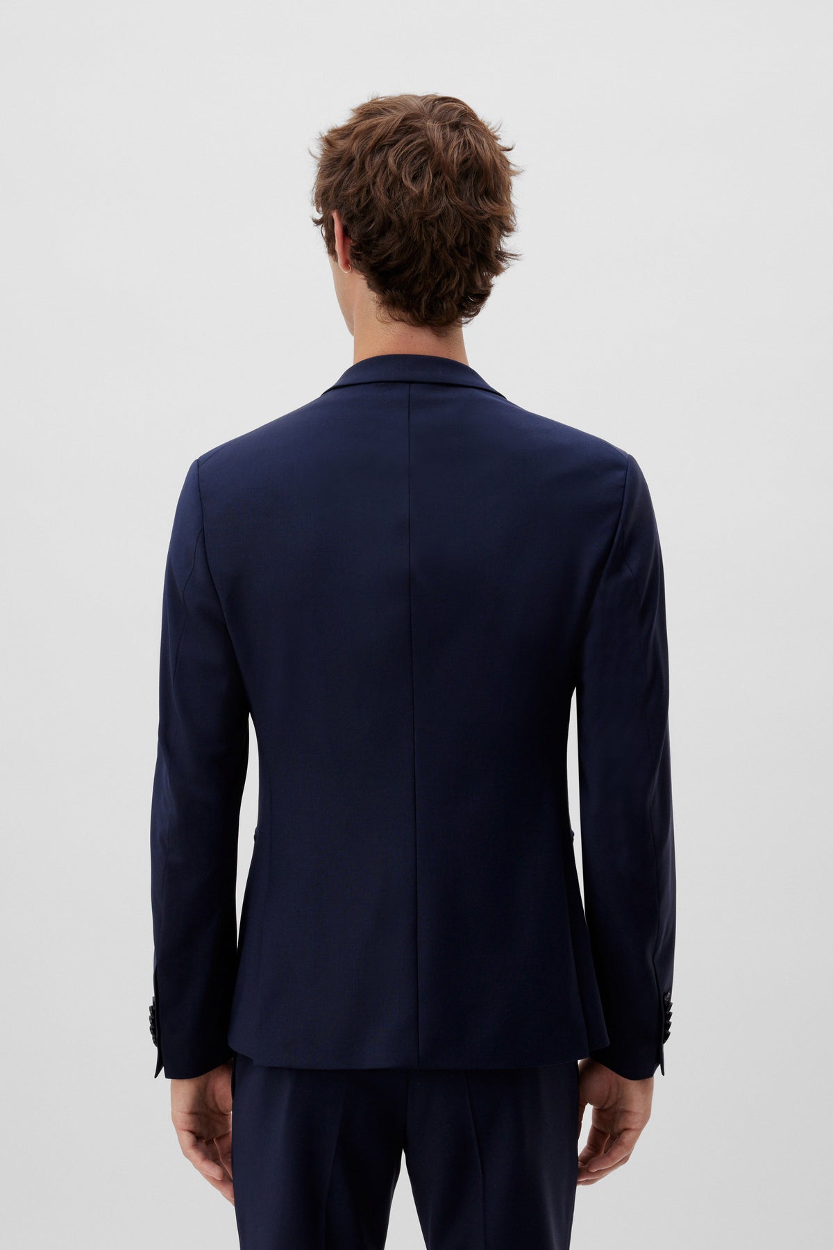 Drykorn Bilbao Drynamic Double-Breasted Blazer Navy – productbeeld 7