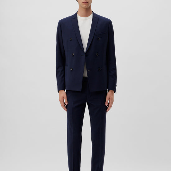 Drykorn Bilbao Drynamic Double-Breasted Blazer Navy – productbeeld 9