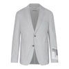 Drykorn Carles Linen Blazer Grey Beige – productbeeld 5