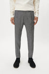 Drykorn Chasy Wool Stretch Trousers Grey – detailbeeld