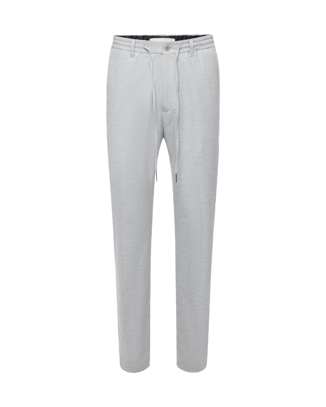 Drykorn Grey Deger Drawstring Jogger Trousers – vooraanzicht