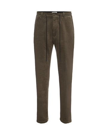 Drykorn Deger broek groen, productfoto vooraanzicht