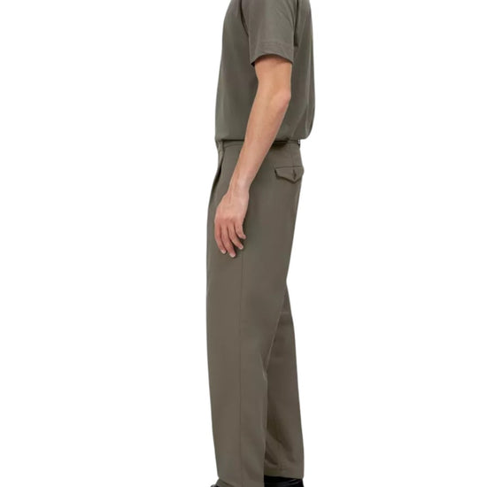 DRYKORN Devyn Regular Fit Tapered Broek Faded Olive productfoto 2