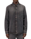 Drykorn Dieggo Relaxed Fit Denim Overshirt Brown - productfoto 1