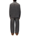 Drykorn Dieggo Relaxed Fit Denim Overshirt Brown - productfoto 3